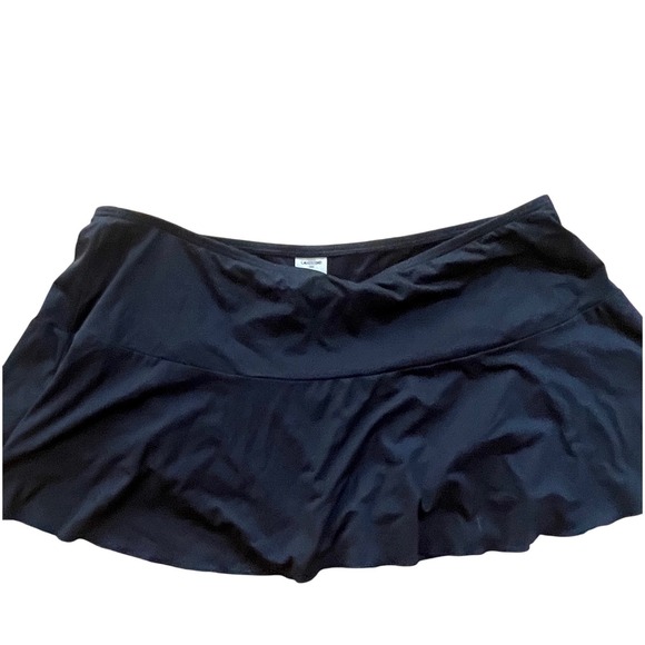 Lands end black swim‎ skirt size 20W - Picture 1 of 5